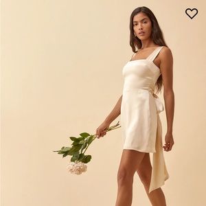 NWT Reformation Riviera Bridal Dress Size 6 in ivory